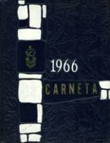 Carson City High School 1966 yearbook cover photo