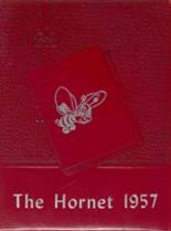 Harvard High School 1957 yearbook cover photo