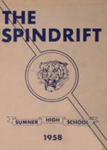1958 Sumner Memorial High School Yearbook from Sullivan, Maine cover image