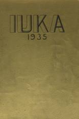 Tama High School 1935 yearbook cover photo