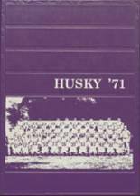 Shelby High School 1971 yearbook cover photo