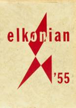 Elk River High School 1955 yearbook cover photo