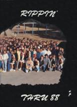 Tonkawa High School 1988 yearbook cover photo