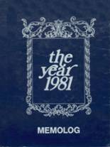 Vernonia High School 1981 yearbook cover photo