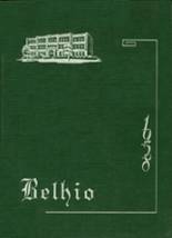 Belpre High School 1958 yearbook cover photo