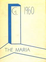 St. Mary's High School 1960 yearbook cover photo