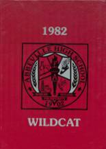 Abbeville High School 1982 yearbook cover photo