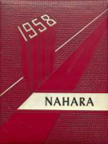 Nathan Hale-Ray High School 1958 yearbook cover photo