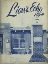 Manila High School 1954 yearbook cover photo
