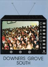 Downers Grove South High School 1991 yearbook cover photo
