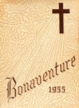 St. Bonaventure High School 1955 yearbook cover photo