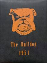 Sargent High School 1951 yearbook cover photo