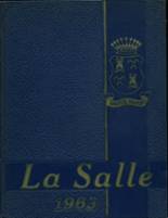La Salle High School 1963 yearbook cover photo