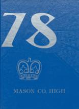 Mason County High School 1978 yearbook cover photo