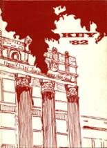 1982 Franklin High School Yearbook from Rochester, New York cover image