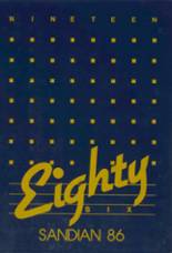Sandia View Academy 1986 yearbook cover photo