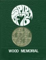 1976 Wood Memorial High School Yearbook from Oakland city, Indiana cover image