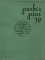 Parker High School 1939 yearbook cover photo