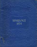Immaculate Conception High School 1954 yearbook cover photo