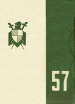 Mt. Carmel High School 1957 yearbook cover photo