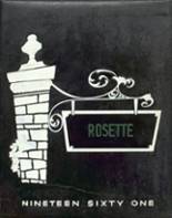 Roseville High School 1961 yearbook cover photo