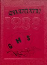 Gallatin High School 1988 yearbook cover photo