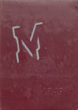 Moline High School 1949 yearbook cover photo