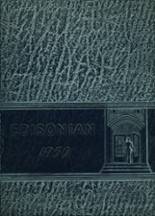 Thomas A. Edison High School 1950 yearbook cover photo