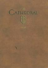 Cathedral High School 1929 yearbook cover photo