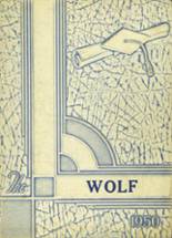 Wolfe City High School 1950 yearbook cover photo