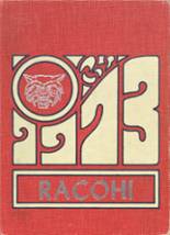 Rabun County High School 1973 yearbook cover photo