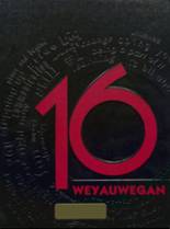 Weyauwega High School 2016 yearbook cover photo