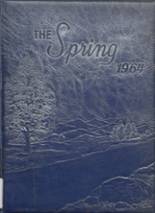 Shady Spring High School 1964 yearbook cover photo