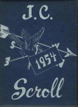 Johnson Creek High School 1954 yearbook cover photo
