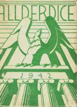 Allderdice High School 1942 yearbook cover photo