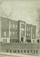 Pemberville High School 1950 yearbook cover photo