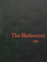 1955 Hudson High School Yearbook from Hudson, Michigan cover image