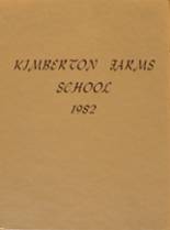 Kimberton Farms High School 1982 yearbook cover photo