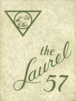 Laurelwood Academy 1957 yearbook cover photo