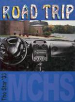 Marshall County High School 2003 yearbook cover photo
