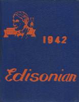 Thomas A. Edison High School 1942 yearbook cover photo