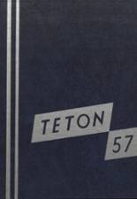Tracy High School 1957 yearbook cover photo