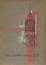 Stamford High School 1955 yearbook cover photo