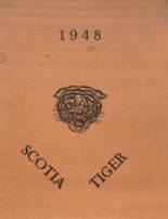 Scotia Consolidated High School 1948 yearbook cover photo