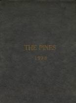 Pine Bluffs High School 1928 yearbook cover photo
