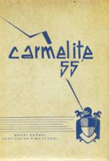 Mt. Carmel High School 1955 yearbook cover photo