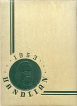 1953 Handley High School Yearbook from Winchester, Virginia cover image