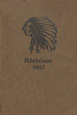 Ellensburg High School 1917 yearbook cover photo