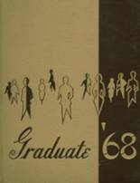 Bond County Community Unit 2 High School 1968 yearbook cover photo