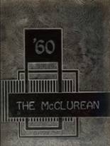 McClure High School 1960 yearbook cover photo